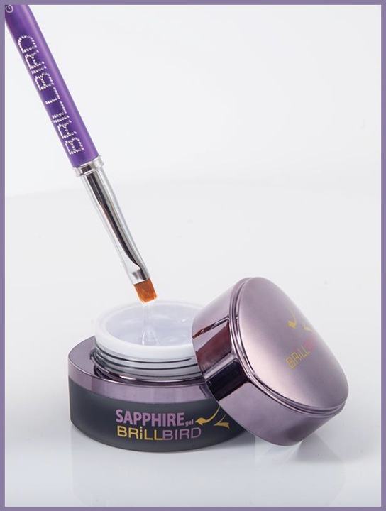 Produktbild BrillBird Sapphire Gel 5ml (Gel-Effekt Nagellack)