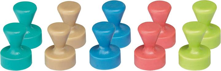 Immagine prodotto Maul Magnete di tenuta al neodimio 10 pezzi, multicolore (10 x)