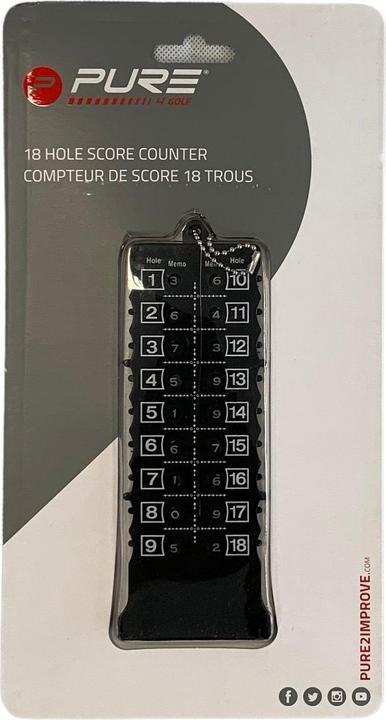 Pure golf scorecounter golf scorecounter