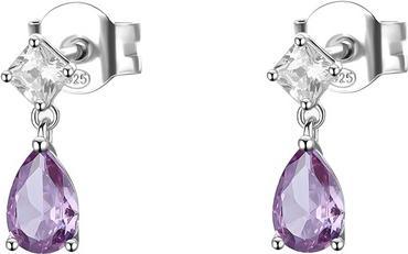 Immagine prodotto Brosway - Magic Purple Fancy Cubic Zirconia Silver Dangle Earrings FMP115