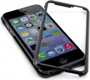 Actual product image Proporta Two Piece Quiksilver Hardcase for iPhone 5/5S/SE Black (Apple iPhone 5, Apple iPhone 5s, Apple iPhone SE)