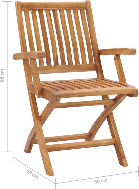Actual product image vidaXL Gartenstuhl