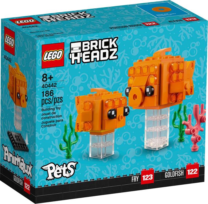 Actual product image LEGO Goldfish (40442, LEGO Brickheadz)