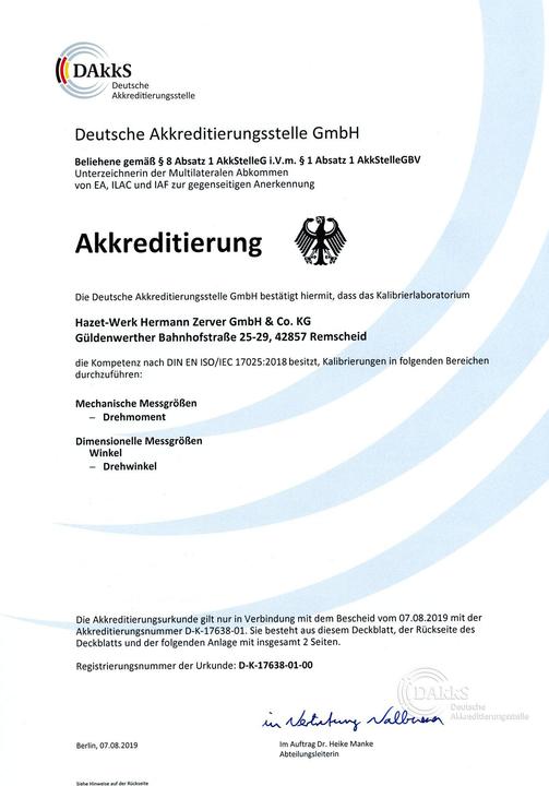 Image du produit HAZET Clé dynamométrique 5122-2CLTCAL ∙ Nm min.-max.: 40 – 200 Nm ∙ Tolérance : 4% ∙ Carré massif 1… (1/2", 40 Nm, 200 Nm)