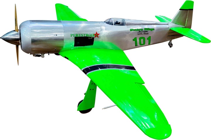 Produktbild Seagull Models SG-Models ) YAK 11 71" 1,8m CHROM 35cc AIRRACE "Perestroika" MIT Ein (Warbird)