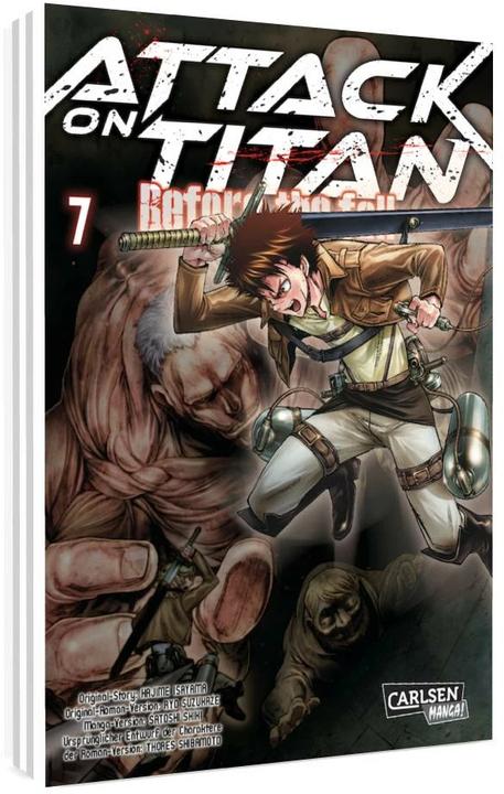 Produktbild Attack on Titan - Before the Fall, Band 7 (Deutsch, Hajime Isayama, 2017)