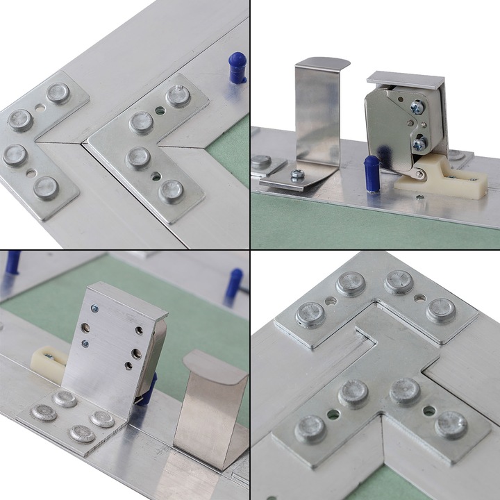 Produktbild Wiltec Revisionsklappe 40x40cm Revisionstür Alu Revisionsöffnung Wartungsklappe
