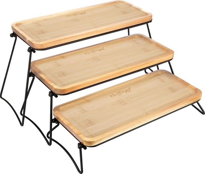 Produktbild Cheffinger 3-stöckiger Cupcake Obstständer