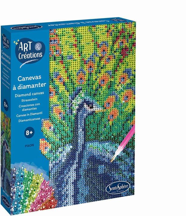 Produktbild Sentosphere Strasssteinbild Pfau