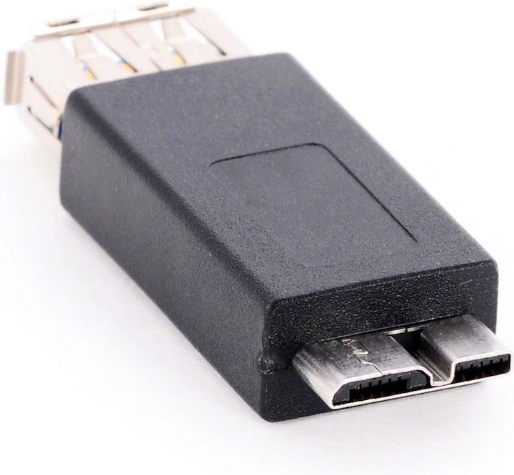 Actual product image Delock USB3.0 adapter: A jack to MicroB plug (USB 3.0)