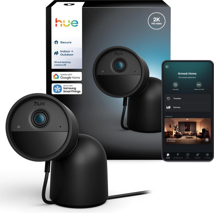 Produktbild Philips Hue Secure Kamera 2k Desktop (2048 x 1080 Pixel)