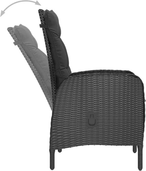 Produktbild vidaXL Euafina (150 x 90 x 74 cm)