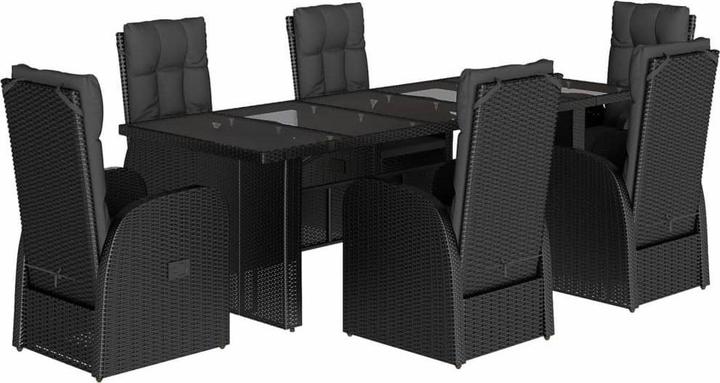 Produktbild vidaXL Garten Essgruppe (240 x 90 x 75 cm)