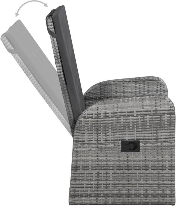 Produktbild vidaXL Garten Essgruppe