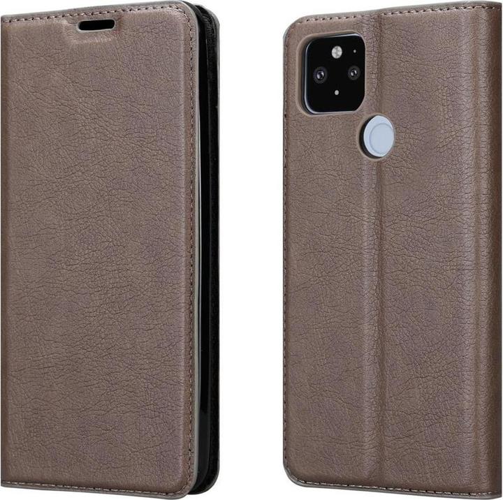 Actual product image Cadorabo Book Invisible Magnet Cover (Google Pixel 5 XL)
