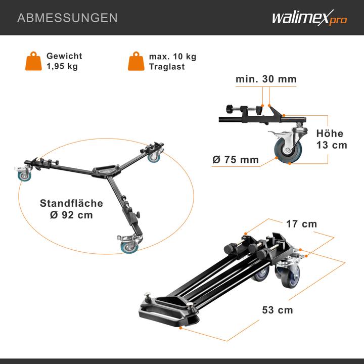 Immagine prodotto Walimex WT-600 (Carrello porta treppiedi)