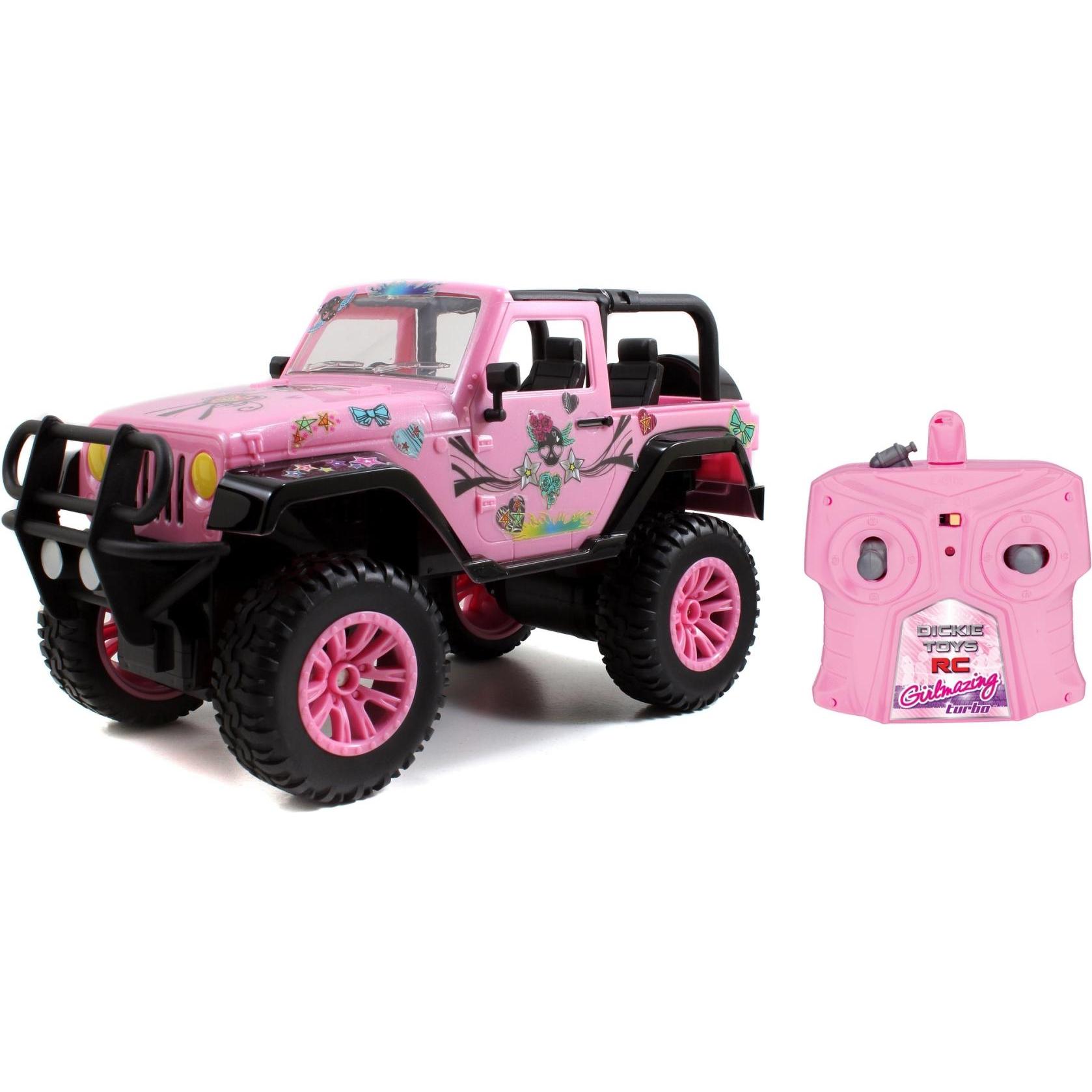 Dickie RC Jeep Wrangler Pink