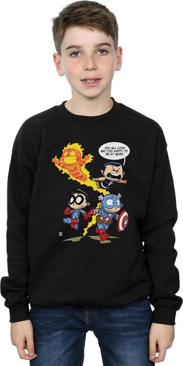Produktbild Avengers Invaders Cartoon Sweatshirt Jungen (128)