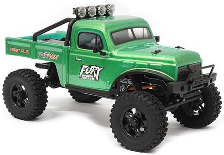 Produktbild Furitek FX118 FURY WAGON RTR GRÜN BRUSHLESS 1/18 RC CRAWLER KIT (RTR Ready-to-Run)