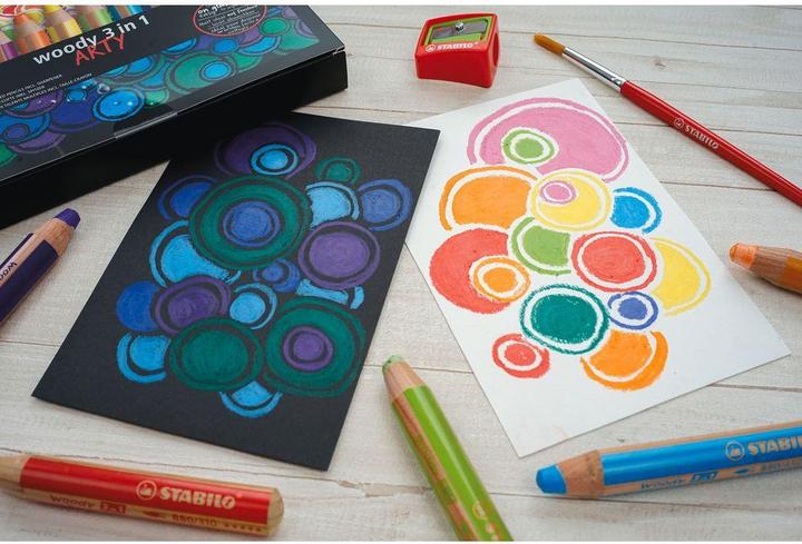 Actual product image STABILO Woody Arty (6 x)