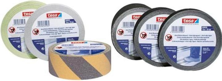 Actual product image tesa Anti-Rutsch Klebenband,15 x 25mm,schwarz (25 mm)