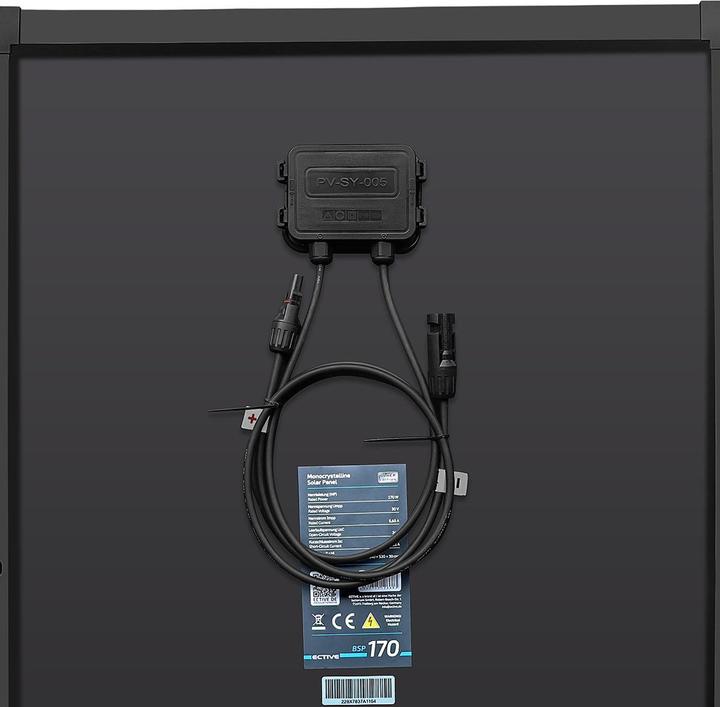 Produktbild Ective BSP 170 Black | Back Contact Solarmodul mit 170WP (170 W, 8.70 kg)