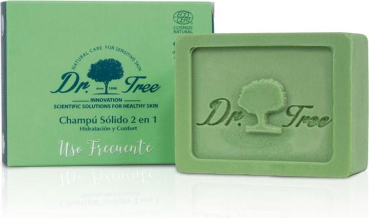 Image du produit Dr. Tree Shampooing solide 2-en-1 75g (Shampoing solide, 90 g)