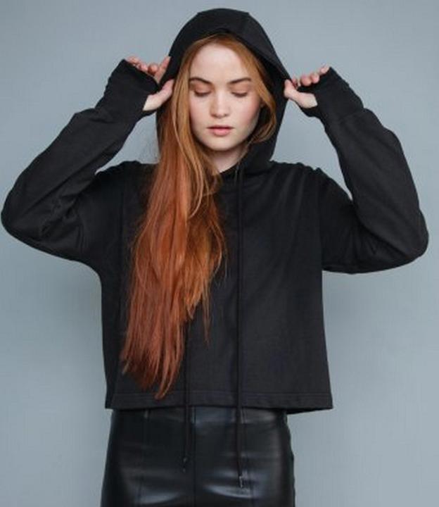 Immagine prodotto Felpa con cappuccio crop (XL)