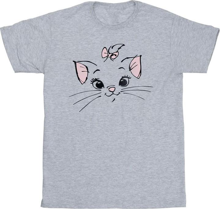 Produktbild Disney Classics Marie Face Pocket TShirt Mädchen (140, 146)
