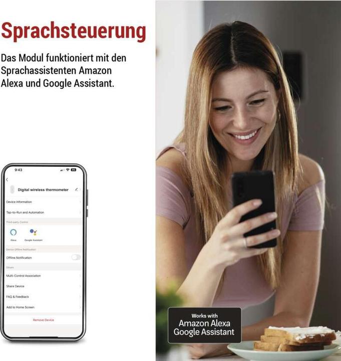 Immagine prodotto Emos GoSmart Termometro digitale senza fili EGS0102 ZigBee