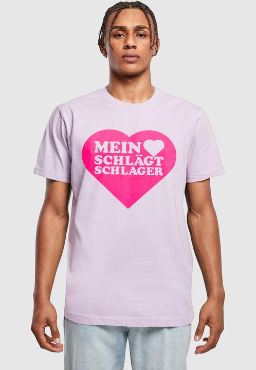 Produktbild Merchcode MHSS Herz Pink T-Shirt - 172403 (S)