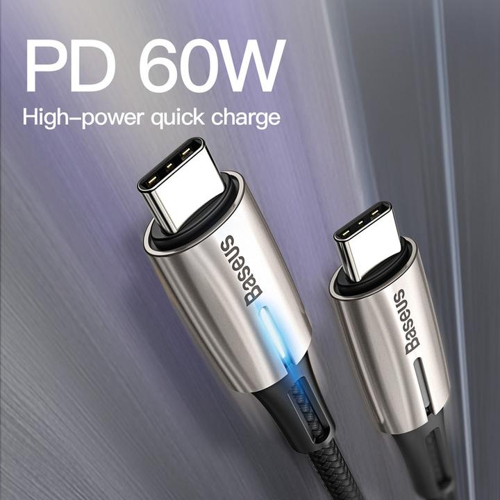 Produktbild Baseus Catsd-K (2 m, USB 2.0, 60 W)