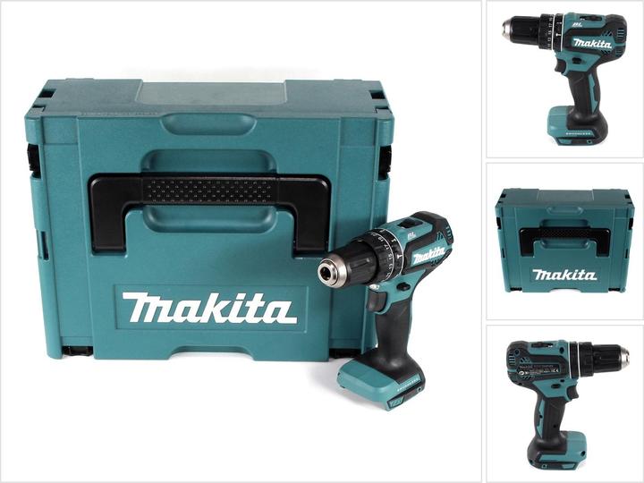 Productafbeelding Makita DHP 485 ZJ 18 V Li-Ion accu-slagboormachine Solo in Makpac - zonder accu, zonder oplader (Oplaadbare batterij)