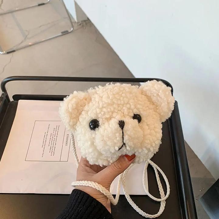 Produktbild Only-Bags.Store Niedliche Teddybär-Umhängetasche für Kinder