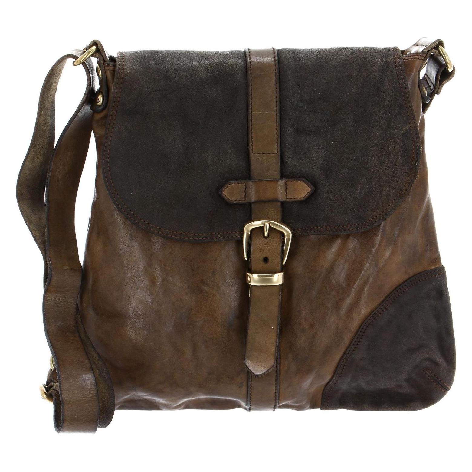 Campomaggi, Damen, Handtasche, Crossbody Bag, Grün