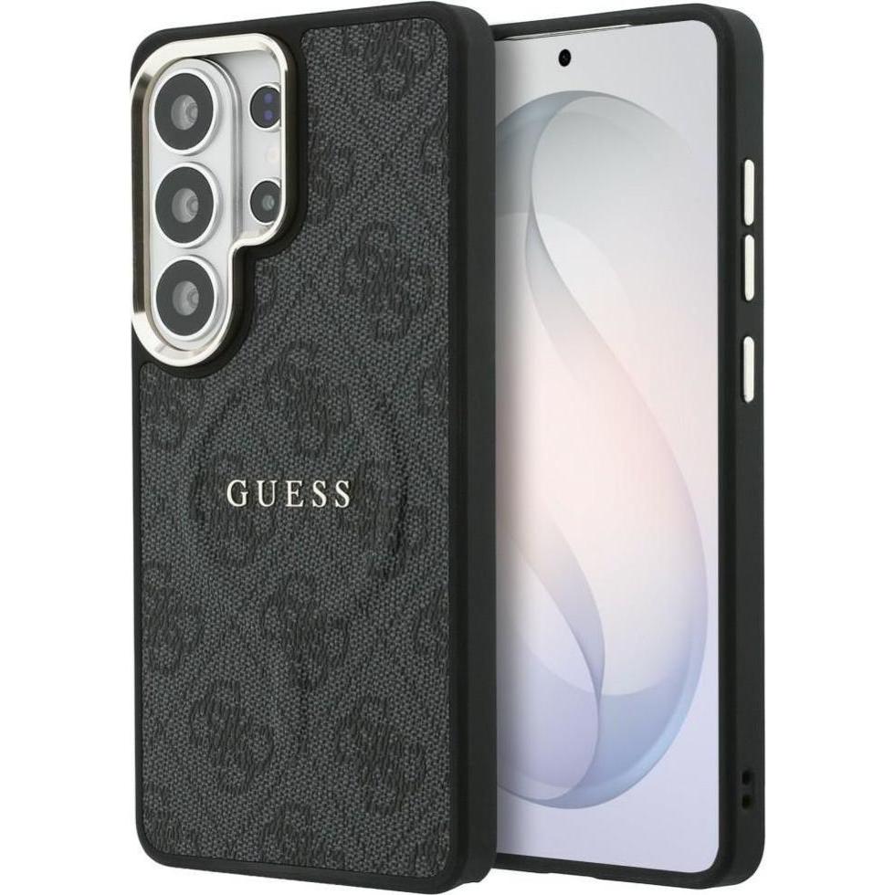 Guess - 4G Embossed Ring MagSafe (GUHMS26LP4MSEGCK) - Samsung Galaxy S26 Ultra - Black (Samsung Galaxy S26 Ultra), Cover smartphone, Nero