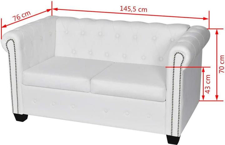 Actual product image VidaXL Nestario (2 person sofa)