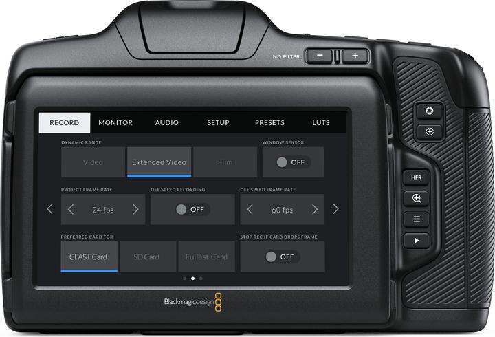 Produktbild Blackmagic Pocket Cinema Camera 6K Pro (21.20 Mpx, 50p)