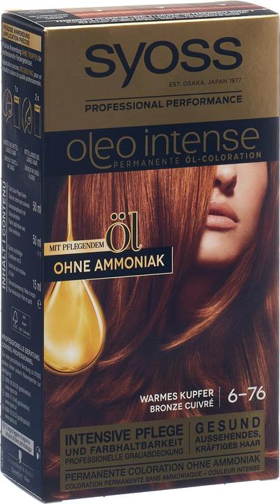 Produktbild Syoss Oleo Intense (6-76 Warmes Kupfer)