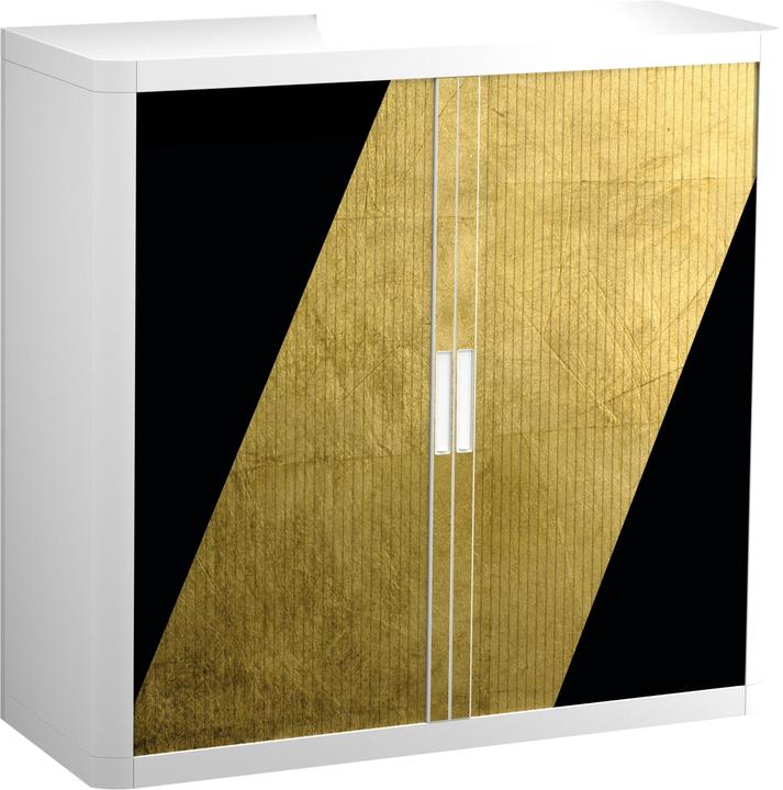 Produktbild Paperflow easyOffice Classic Chic Rollladenschrank 61376 1 Fachboden 110,0 x 41,5 x 104,0 cm (110 x 41.50 x 104 cm)