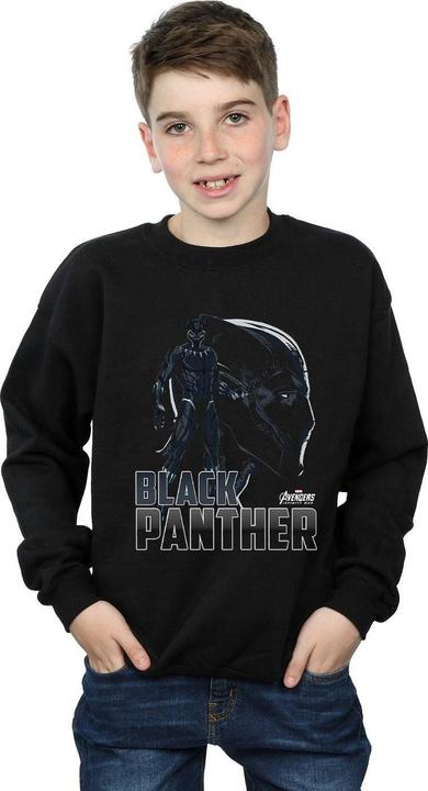 Image du produit - Sweat AVENGERS INFINITY WAR BLACK PANTHER CHARACTER - Garçon (116)