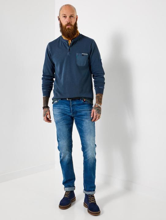 Produktbild Joe Browns Customised Cotton Waffle Long Sleeve Henley (S)
