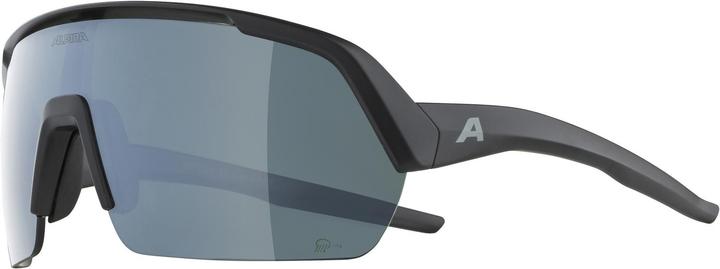 Actual product image Alpina Sports Turbo HR Q-Lite (Matt black, Silver Mirror)