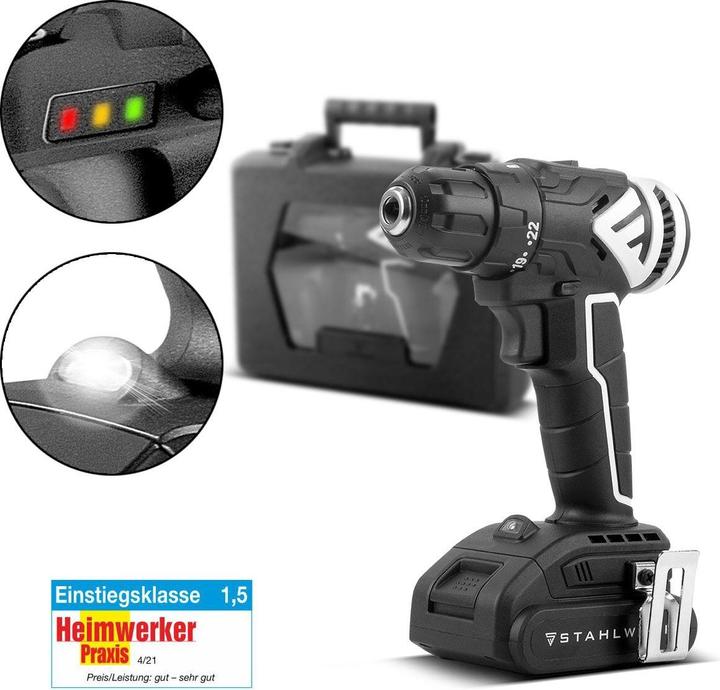 Produktbild Stahlwerk Akkuschrauber ABS-18 ST mit 18 Volt und Brushless-Technologie