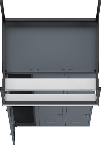 Actual product image Wolf Half height wardrobe with bench base (90 cm, 214 cm)