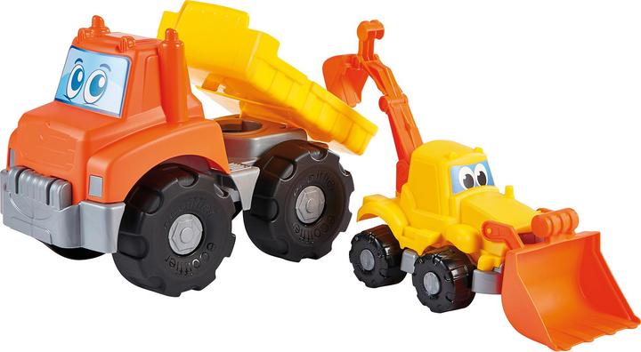 Ecoiffier Dump truck and excavator