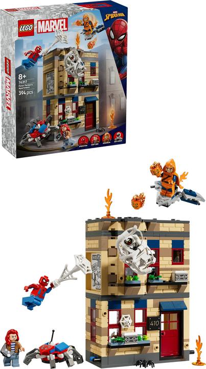Produktbild LEGO Spiderman - Peter Parkers Wohnung (76317, LEGO Marvel)