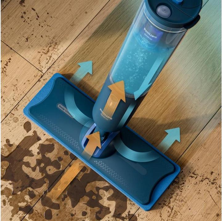 Productafbeelding Philips OneUp elektrische mop 3000-serie (Stofzuigen + dweilen)