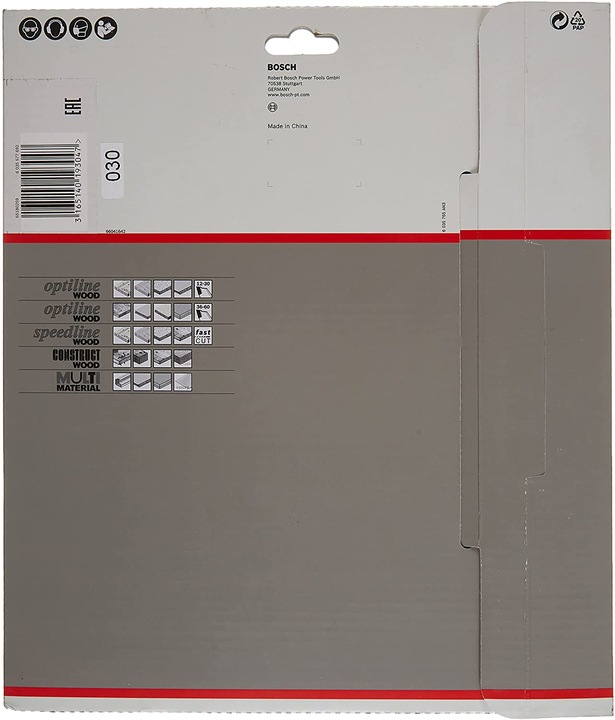 Immagine prodotto Bosch Professional Zubehör Lama circolare PRO Multi Material, 235 x 2,4 x 30 mm