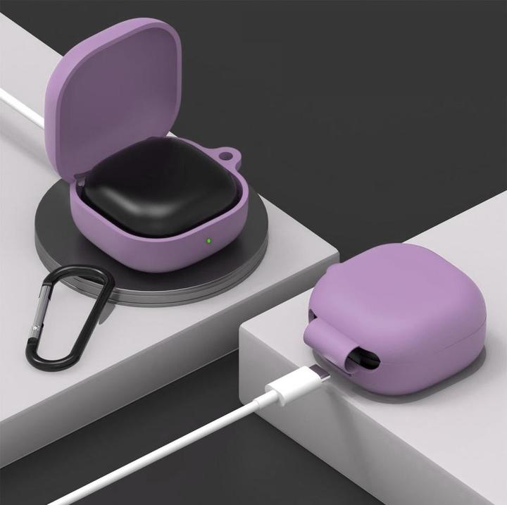 Image du produit Screenguard Samsung Galaxy Buds2 Pro Liquid Silicone Case Hülle mit Karabiner